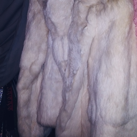 White Rabbit fur jacket - Picture 3 of 4